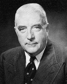 THREE WINS: The linberal-Country Party's Robert Menzies beat Doc Evatt in three elections.