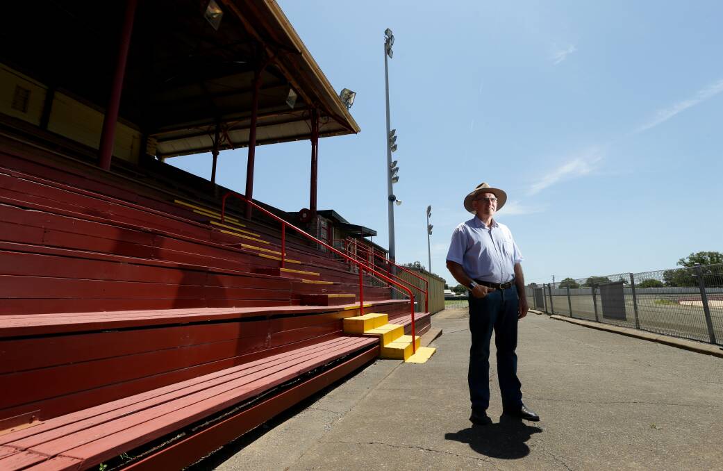 BIG PLANS: Maitland Showground manager Brett Gleeson has been forced to adapt to show planning under the banner of COVID-19. Picture: Jonathan Carroll
