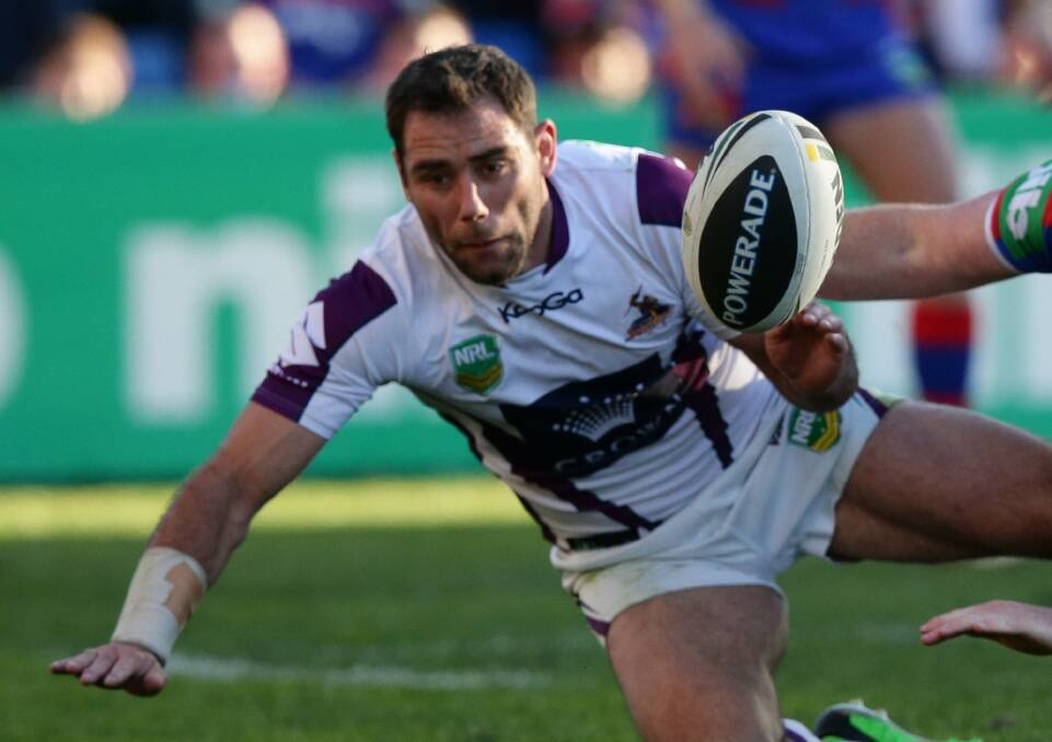 UNDER FIRE: Melbourne Storm skipper Cameron Smith has been heavily criticised in the Telegraph, which has prompted coach Craig Bellamy to come to his defence.