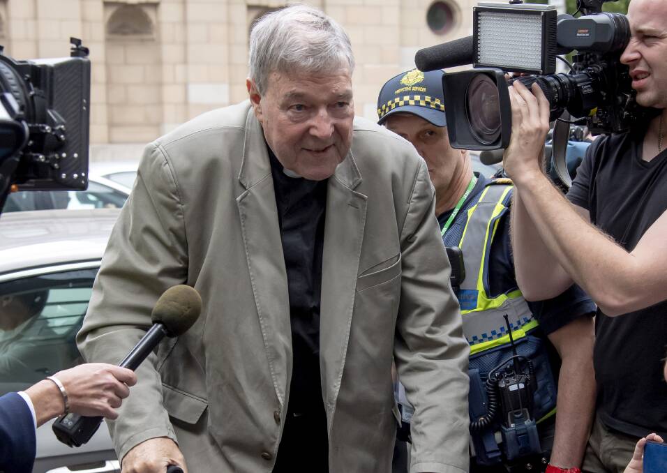 BACK BEHIND BARS: George Pell's legal team is now considering whether to take his case to the High Court for a final appeal.