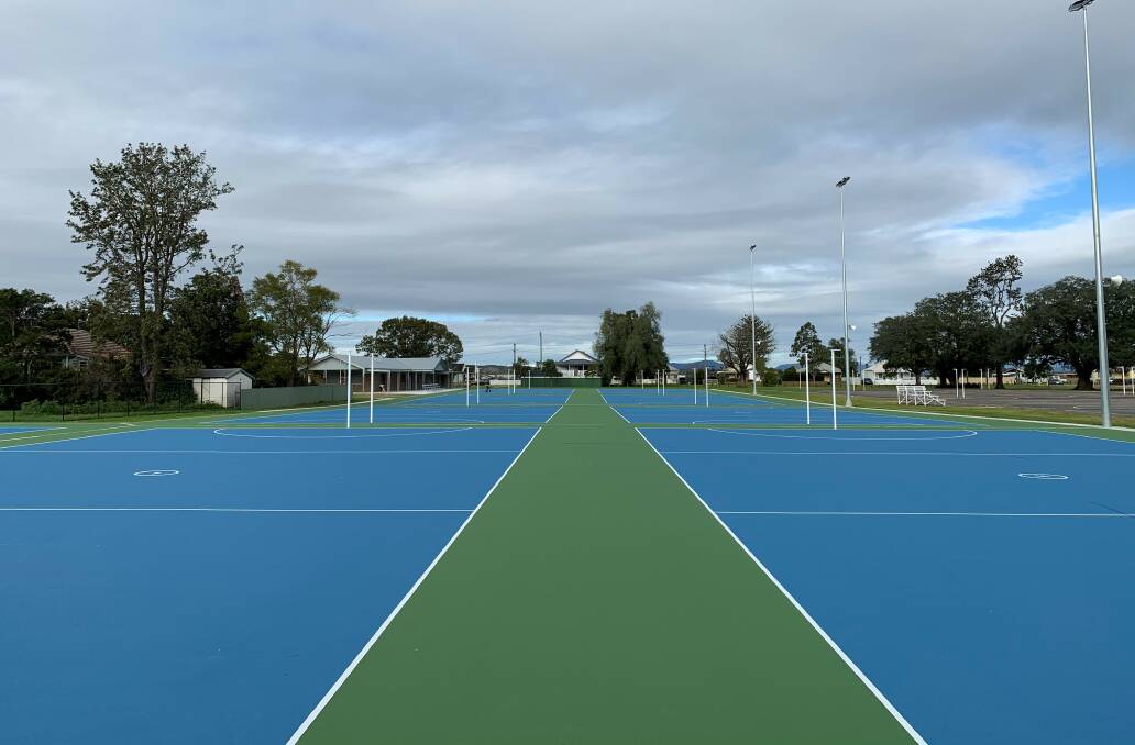 $1.35 million upgrade of Maitland netball courts complete in readiness for season
