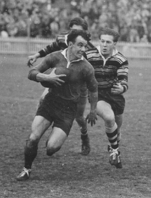 OPPORTUNITY MISSED: The great Clive Churchill in his South Sydney days. Picture NRL