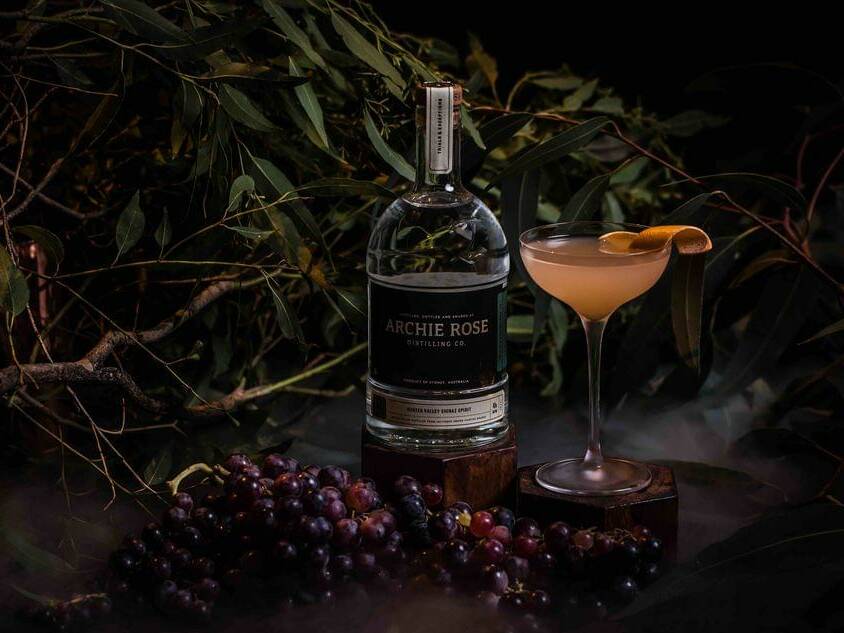 A Hunter Shiraz Spirit made exclusively from smoke-tainted grapes