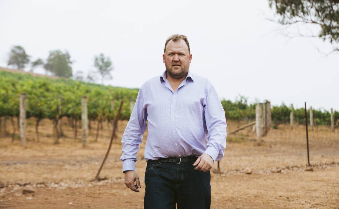 STILL WORKING: Angus Barnes of the NSW Wine Industry Association says he's still working with the NSW Government in the hope of securing further assistance 