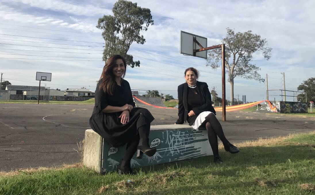 WLECOME BOOST: Maitland City Council's manager community and recreationm Laurie D'Angelo and mayor Loretta Baker at Fred Harvey Oval. 