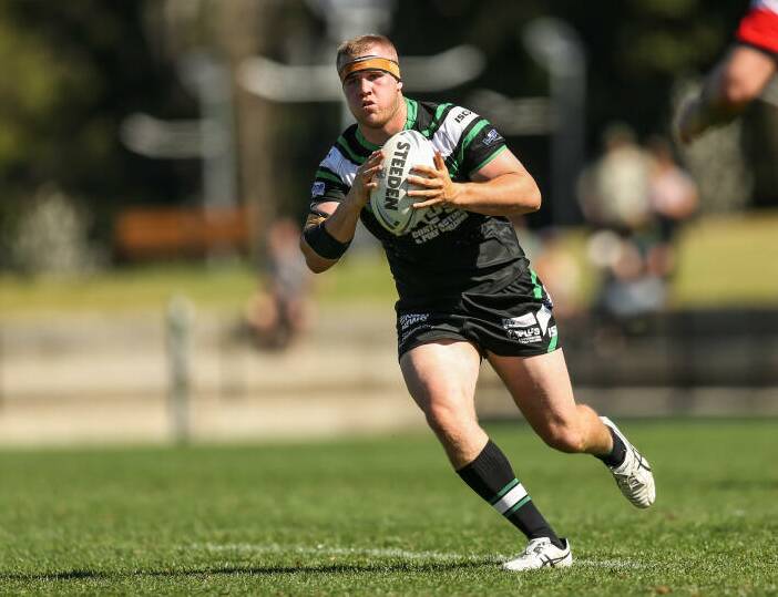 HEADING TO MANLY: Powerful backrower Cal Burgess.