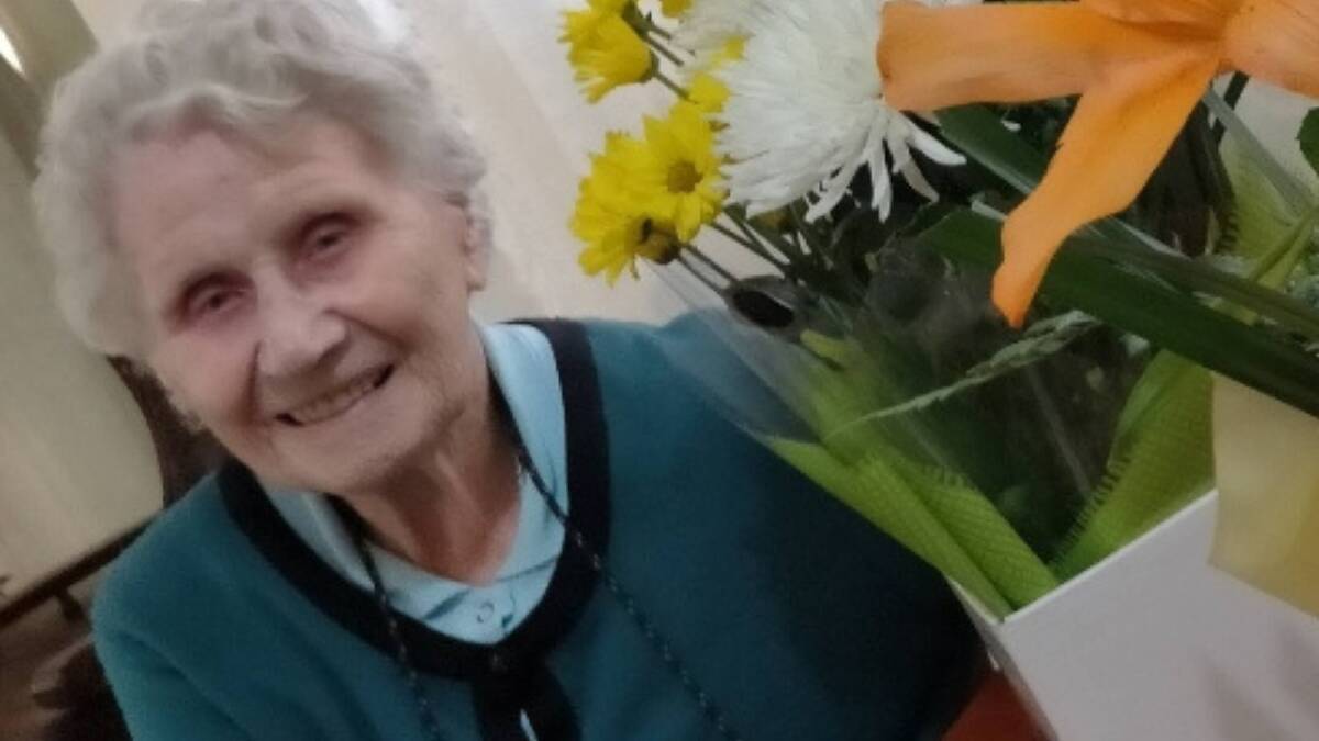 Whyalla local Pat Hay celebrates her 100th birthday. Picture supplied.