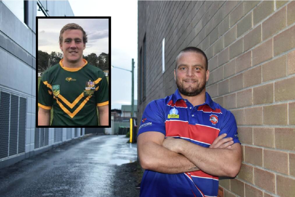 Pumped: Maitland brothers Peter and Jesse (inset) Cronin will take to the field together for the first time when they debut for Malta later this month. Picture: Lachlan Leeming