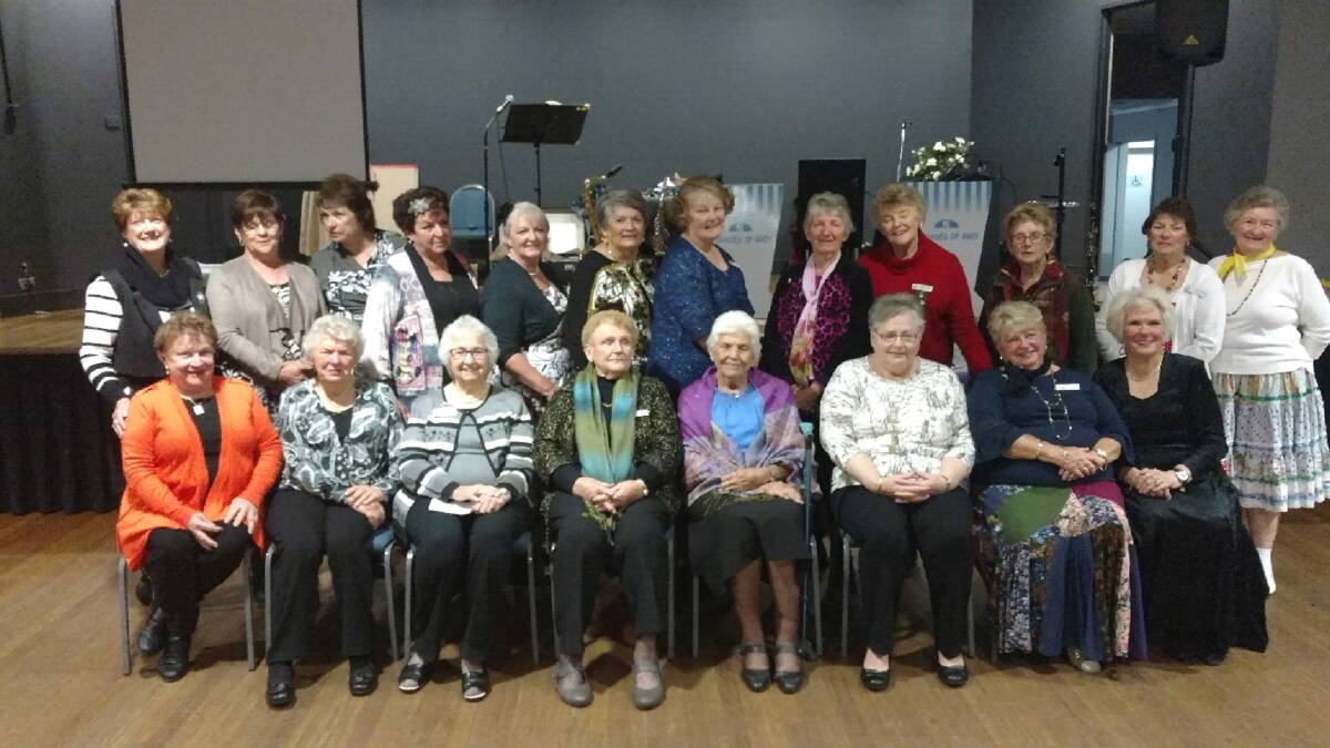 30 years of service: A group photo of the Rutherford Lioness Club at their final meeting earlier this month. Picture: supplied 