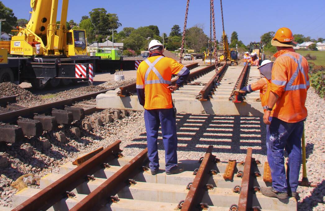 DISPUTE: Australian Rail Track Corporation maintenance crews will strike for 24 hours from 3am Monday.