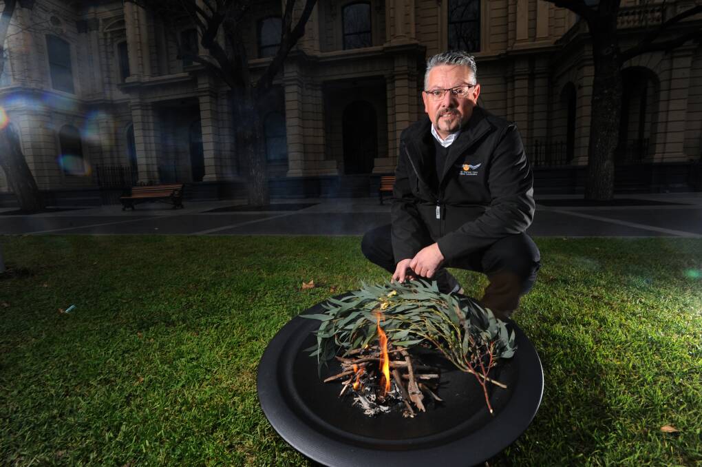 WORK TO DO: Victorian Aboriginal Heritage council chair Rodney Carter says now is the time to give thoughts on how to protect cultural heritage. Picture: NONI HYETT