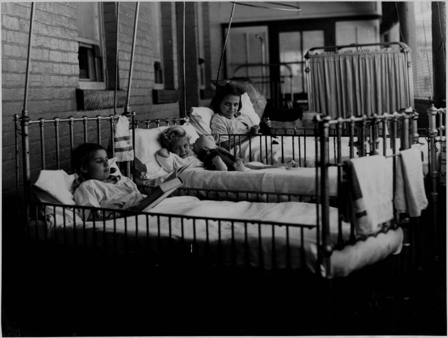 Looking back: The old paediatric ward at Maitland Hospital. Read more stories and see more pictures at aconspicuousobject.com.au.