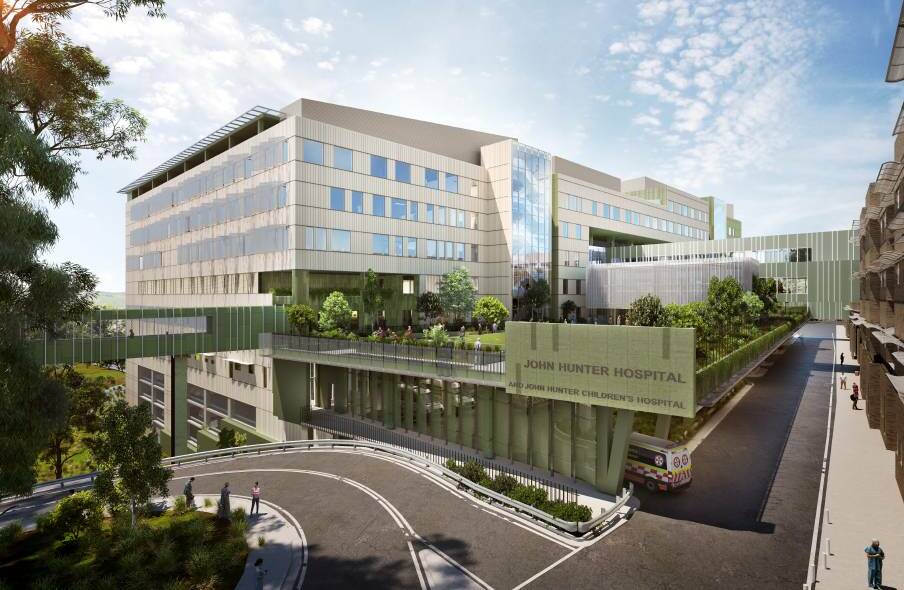 Continued funding will also be provided for the $835 million John Hunter Health and Innovation Precinct.