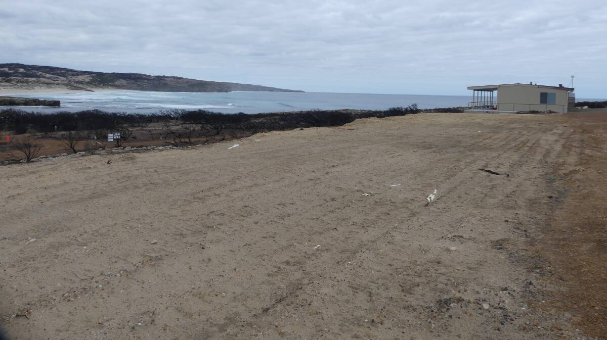 Damaged shacks at Hanson Bay, Kangaroo Island have all now been removed and cleaned up after the summer's bushfires. 