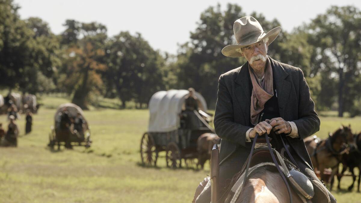 Sam Elliott plays a Civil War veteran with nothing left to lose. Picture: Paramount+