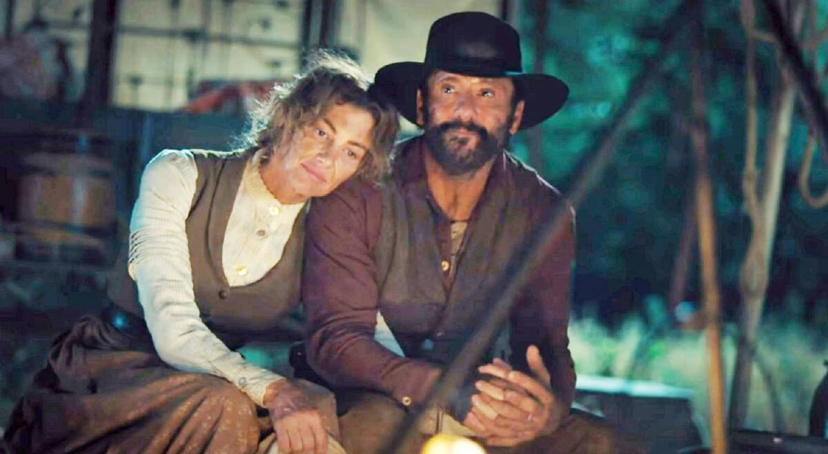 Country music power couple Faith Hill and Tim McGraw in 1883. Picture: Paramount+