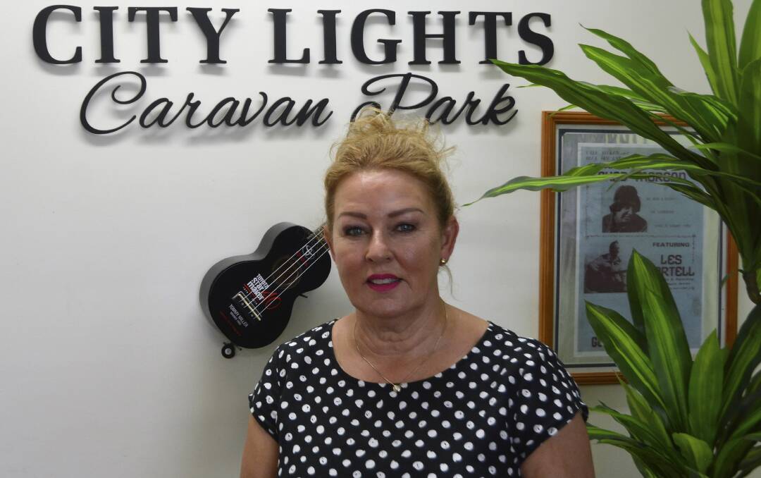 OMICRON HESITANCY: City Lights Caravan Park owner Deborah Norris said the park has been feeling the impacts of Omicron. 