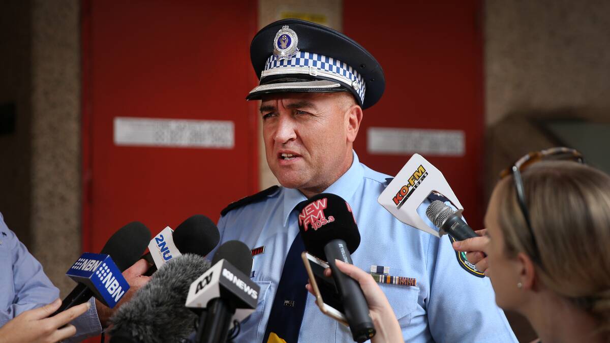 Detective Superintendent Wayne Humphrey says spate of shootings are targeted. Picture: Marina Neil