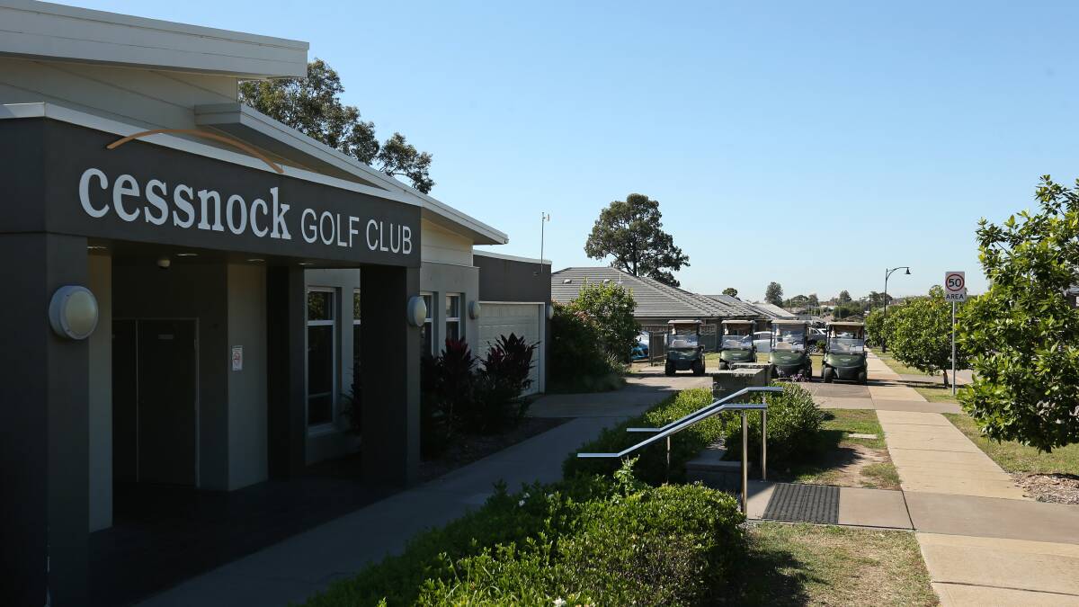 MONEY MATTERS: Cessnock Golf Club is seeking expressions of interest for amalgamation after the club was placed in voluntary administration last month with debts of more than $10 million. Picture: Simone De Peak