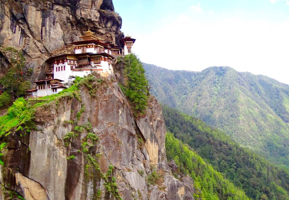 Along the way, riders will ascend into the mountain region of Paro where they will visit the Tigers Nest Monastery, clinging to the side of a mountain face. 