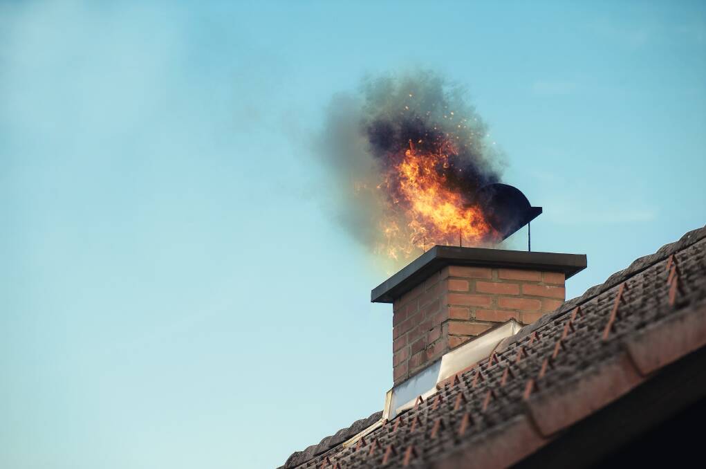 Ash, soot and combustion residue build-up can ignite, resulting in flames coming out your chimney, or worse, going into your roof.