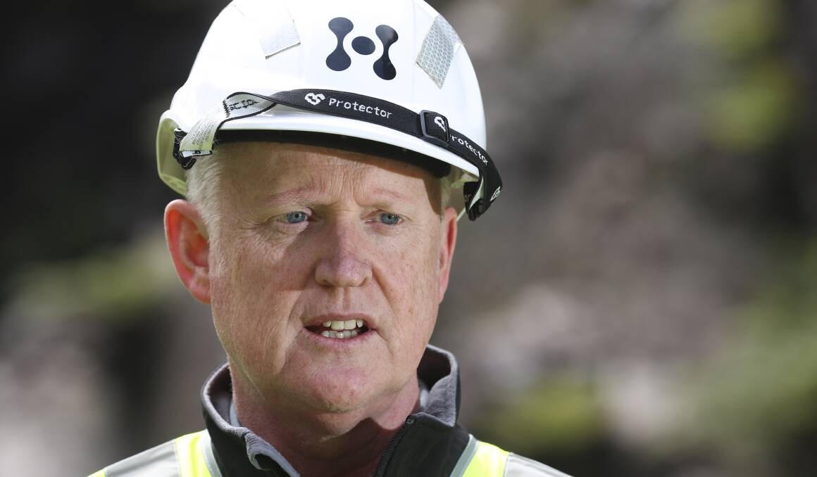 Hydro Tasmania chief executive Steve Davy.