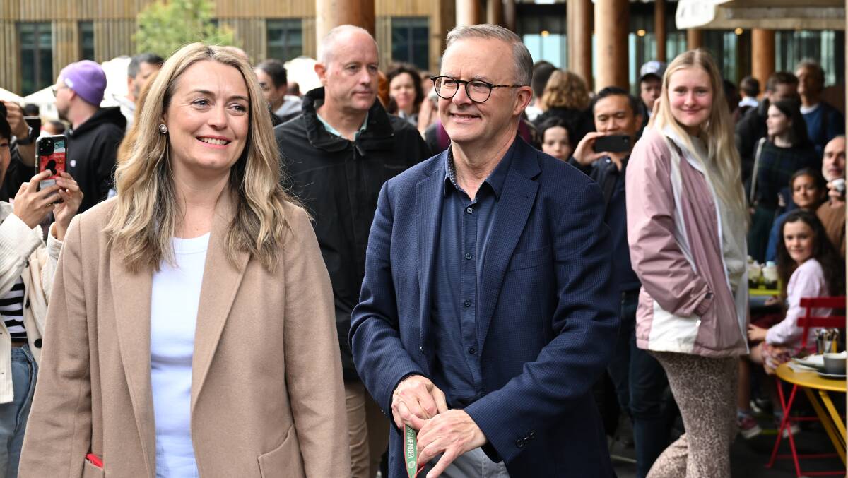 Anthony Albanese will soon depart for Tokyo for the Quad leaders meeting, but spent his first morning as Prime Minister-elect in Marrickville. Picture: AAP