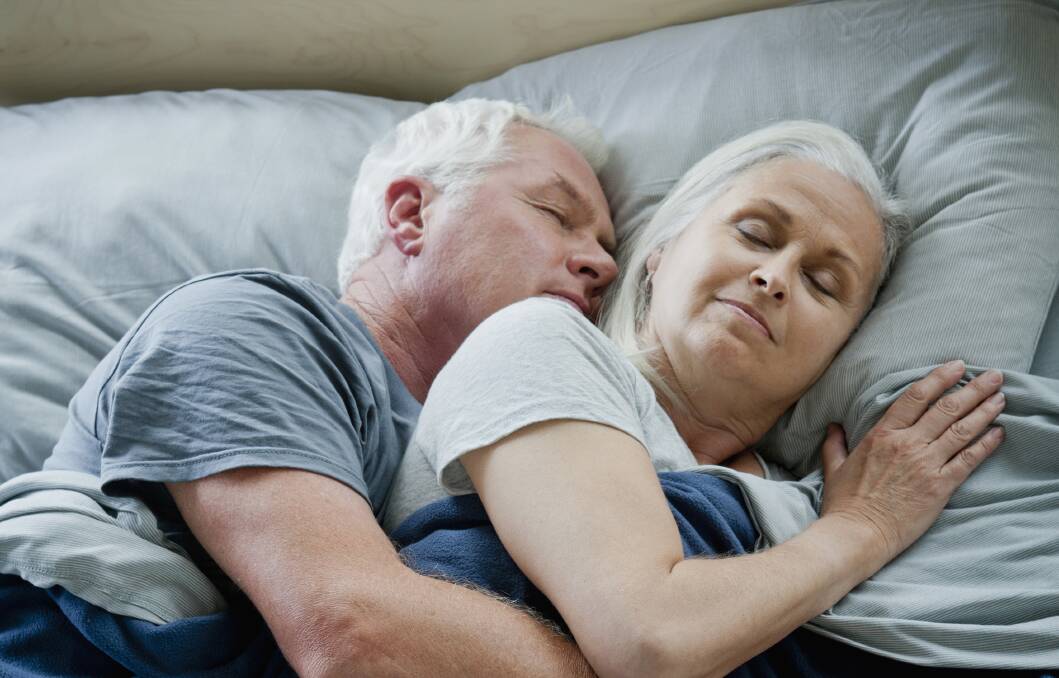 FORTY WINKS: Older people are waking up feeling more refreshed than younger counterparts. 