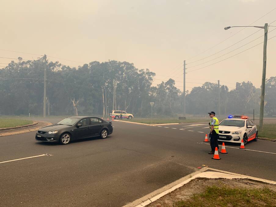 SMOKY: The Richardson Road roundabout at Campvale. Picture: Max Mason-Hubers