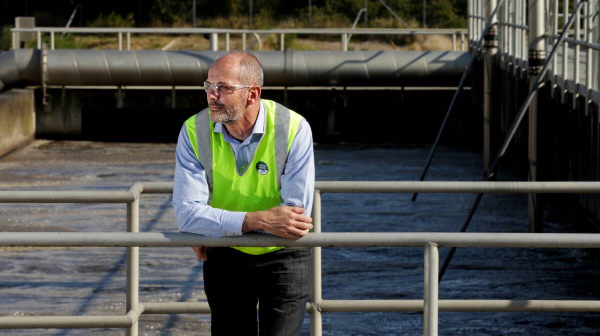 STEP UP: Darren Cleary will take over as Hunter Water's managing director. Picture: Simone De Peak