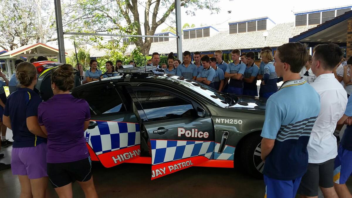 Impact: High School students benefit from hearing about road safety.
