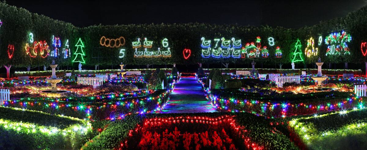 FLASHBACK: Hunter Valley Gardens' Christmas lights over the years