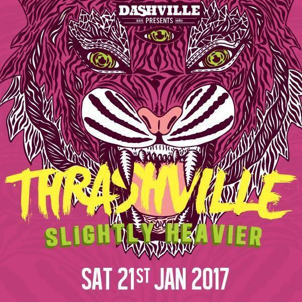 HARD UP: The poster for Thrashville, the Hunter's newest festival, which will cater to fans with a heavier musical taste. Picture: Facebook 