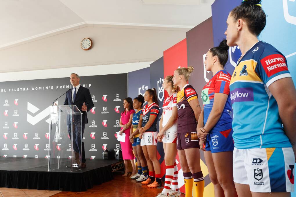 NRLW season launch at Merewether. Pictures: Max Mason-Hubers 