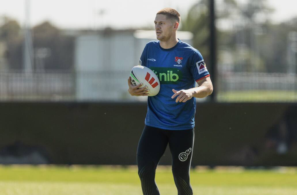 Ponga at training on Tueday. Picture by Marina Neil