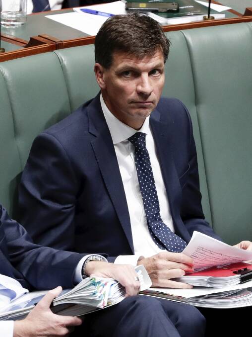 Determined: New Federal Energy Minister Angus Taylor says he is not a climate change sceptic but he's prepared to force power generators to keep coal-fired power stations open.   
