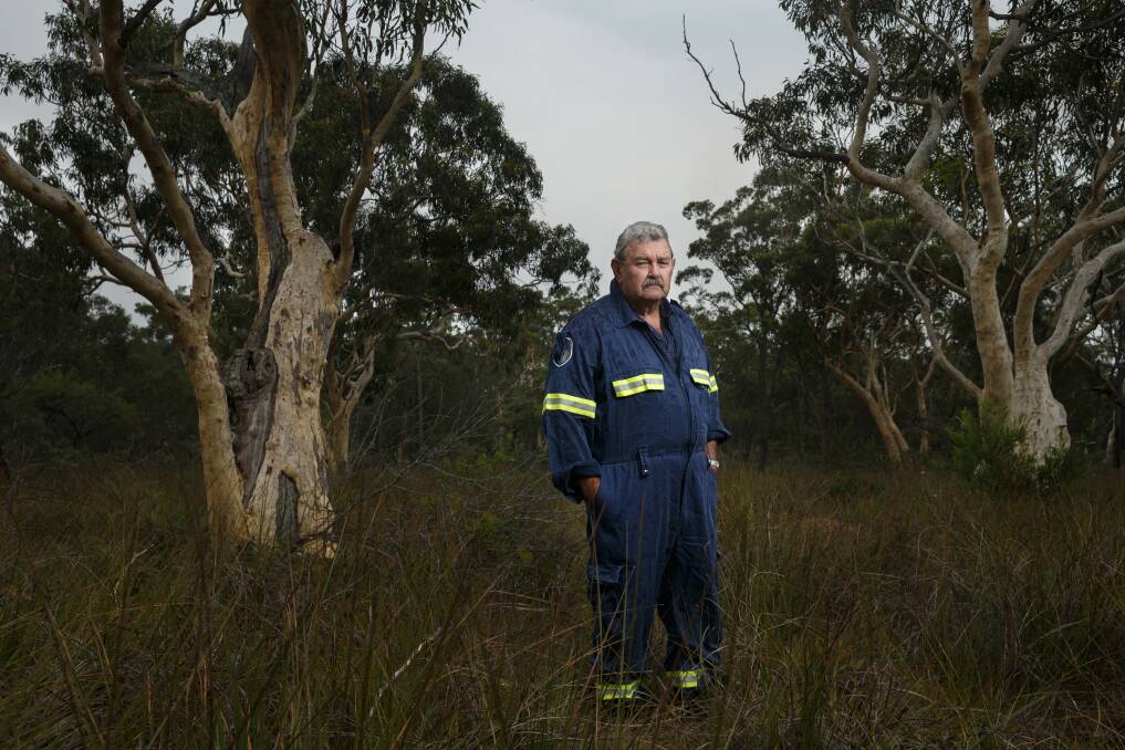 Reluctant: Former NSW Rural Fire Service fire investigator Rick Miller says a commission of inquiry is needed to explore the role of volunteer fire investigators in a changing bushfire environment. Picture: Max Mason-Hubers.