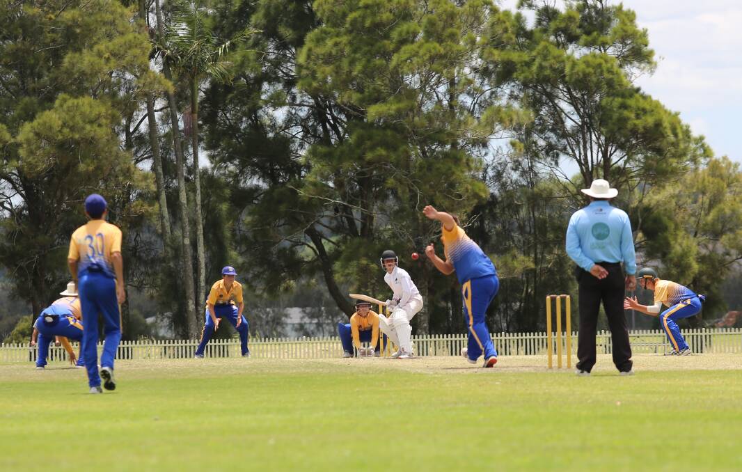 TEAM WORK: Hunter Valley fielding in the second innings of the HVJCC under-15 carnival grand final in Raymond Terrace on Thursday. Pictures: Ellie-Marie Watts