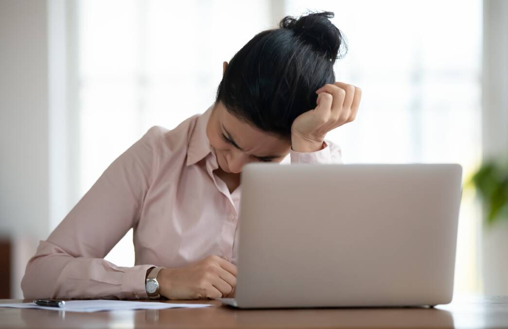 Workplace harassment is happening to many online. Picture Shutterstock