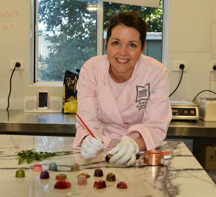 SWEET SMELL OF AROMA: Award-winning Lorn chocolatier Rachael King will be front and centre at this year's Aroma Coffee and Chocolate Festival. Picture: Betina Hughes.