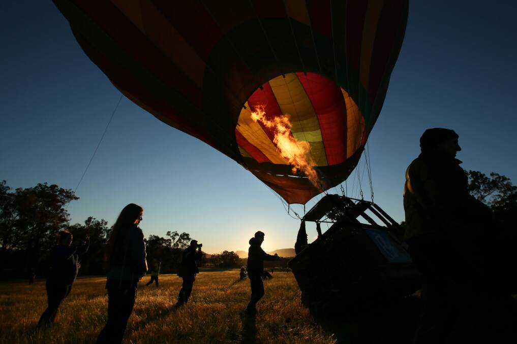 FUN: Hunter Valley Balloon Aloft is sure to impress local families.