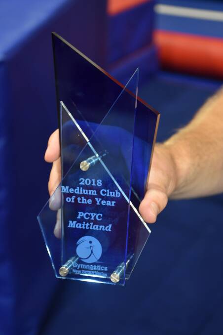 CONGRATS: Maitland PCYC is the 2018 Gymnastics NSW Medium Club of the Year.