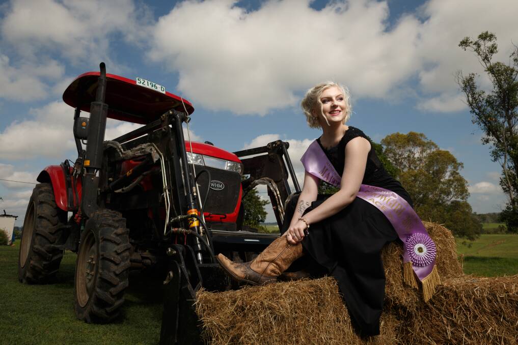YOUR CHANCE TO HELP: Maitland Showgirl Caitlin Hipwell will be on hand at the Rural Aid Black Tie and Boots Ball. Picture: Max Mason-Hubers