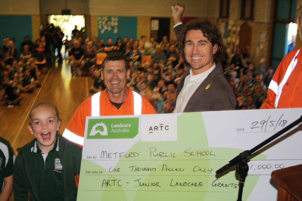 Students from Metford Public School, Hunter River Community School and East Maitland Public School were among the groups to receive grants.