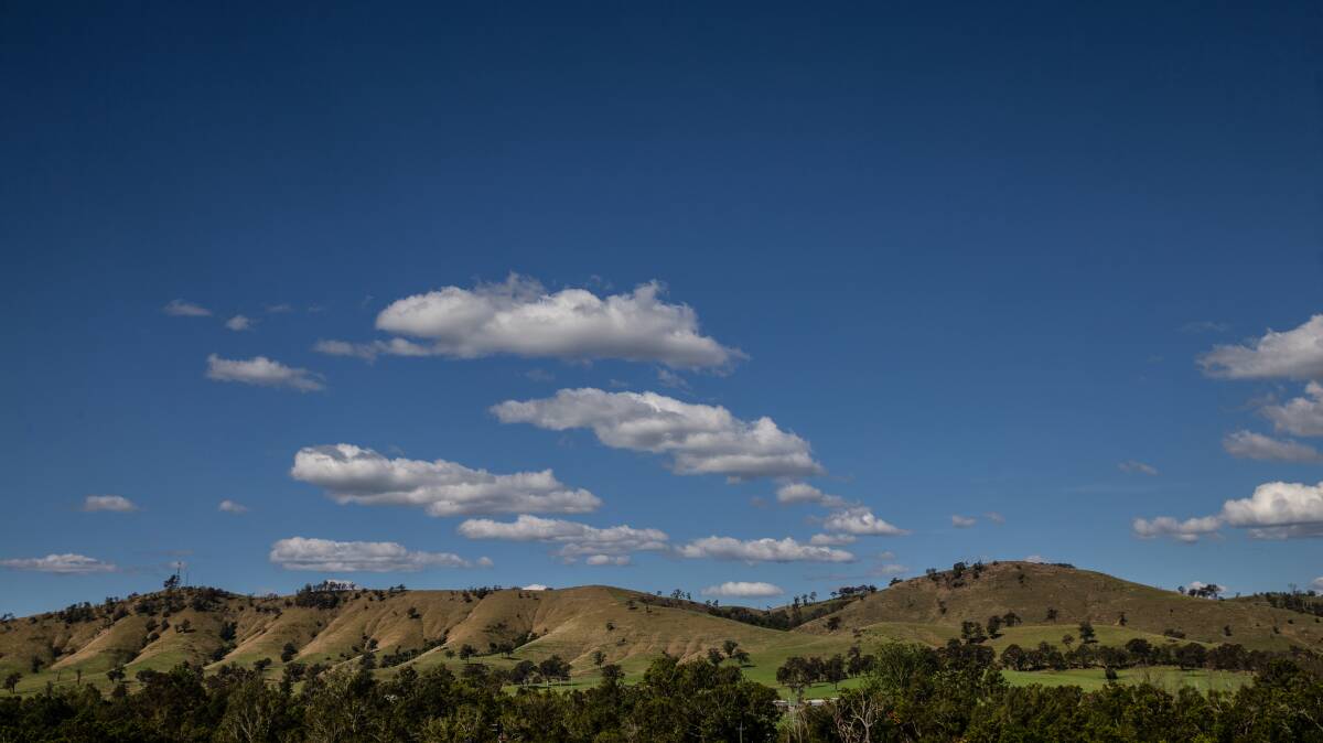 The hills surrounding Dungog. Picture: Marina Neil