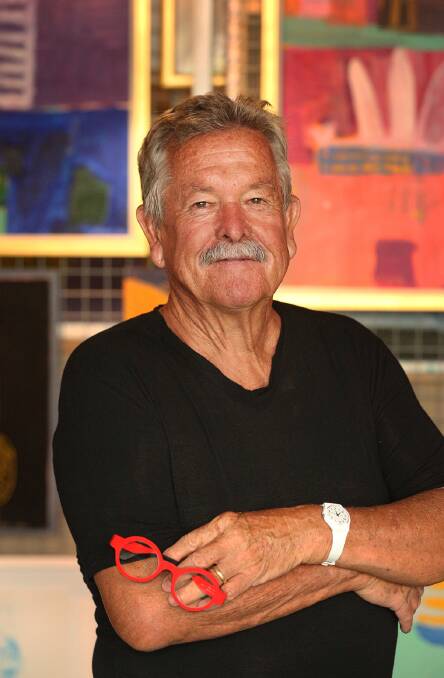 ICON: Artist Ken Done, in his Sydney studio, will visit Maitland on Friday. Picture: Courtesy: Stuart Spence