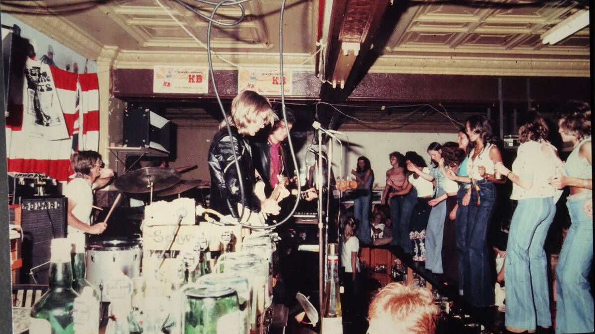 Benny & the Jets playing at The Star Hotel, above. Picture: Courtesy, Rick Pointon