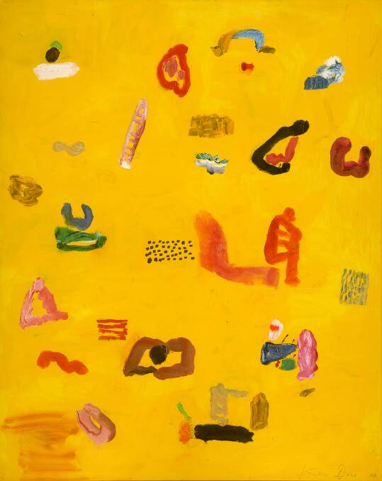'Yellow Beach II', 2016. Picture: Courtesy, Ken Done Gallery 