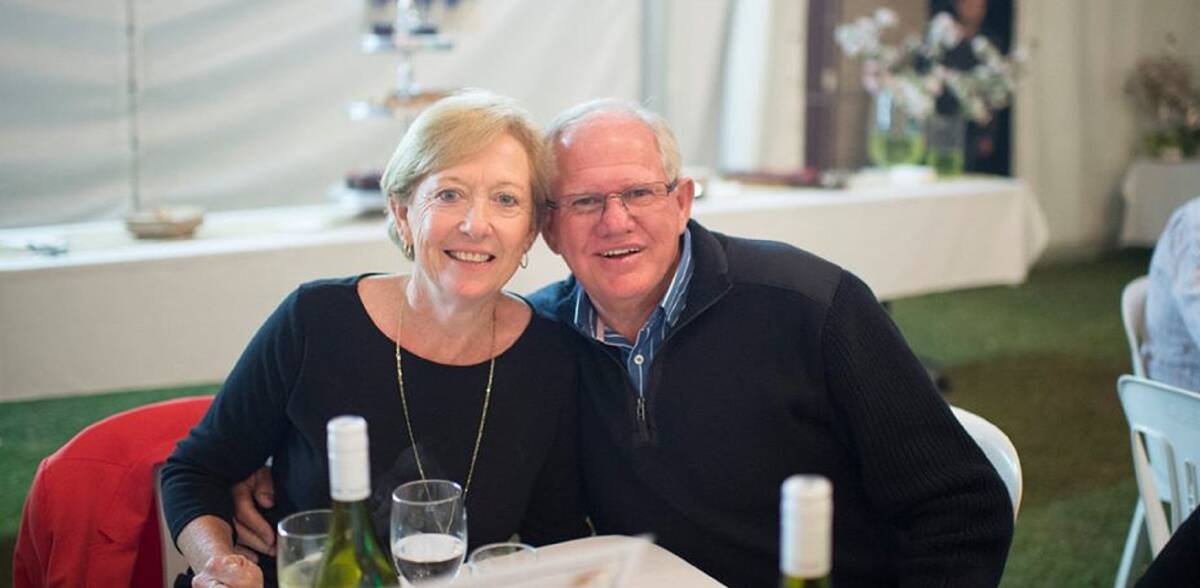 COUPLE: Sue and Graham Murphy, who have been in isolation on a cruise ship off South America for more than a fortnight. Picture: Facebook 