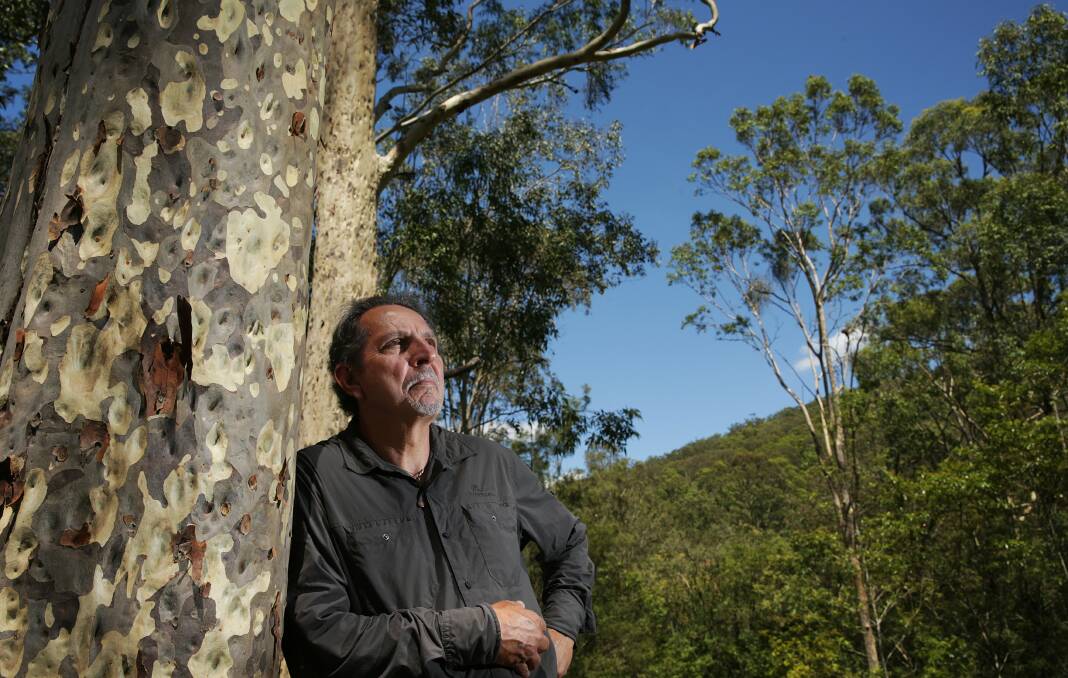 Author and environmental philosopher Glenn Albrecht. Picture: Simone De Peak
